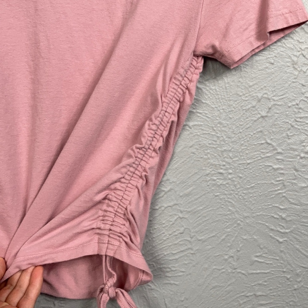Derek Heart Pink Short Sleeve Shirt Size Medium - Picture 3 of 7